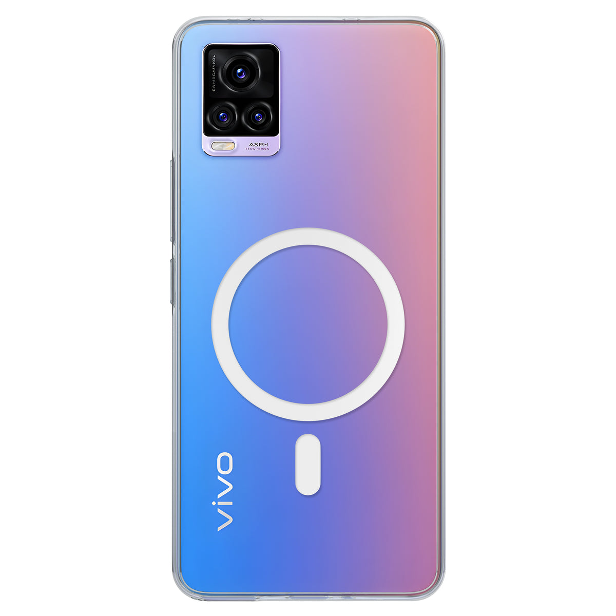 Anti-Yellow Magsafe Clear Case - Vivo V20