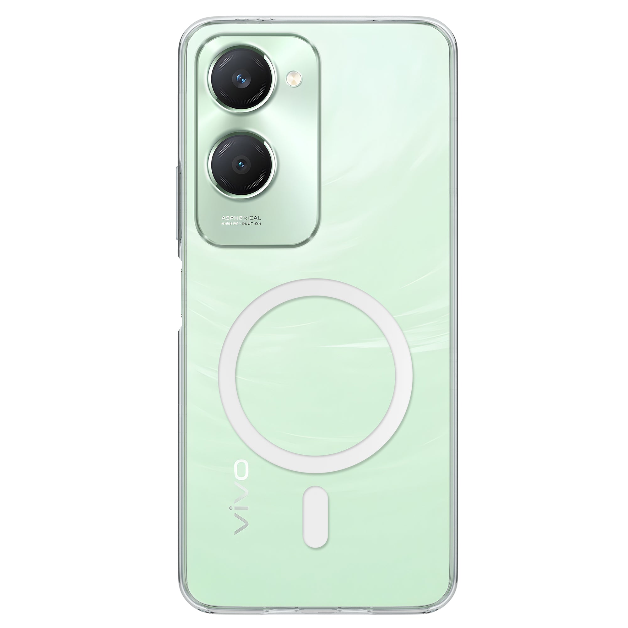 Anti-Yellow MagSafe Clear Case for Vivo Y28e 5G - Image 2