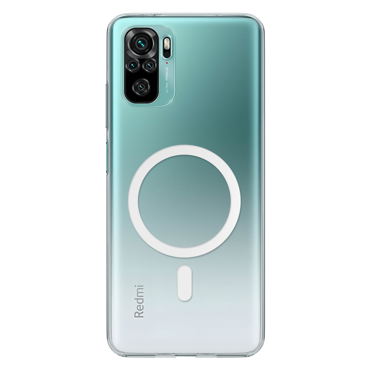 Anti-Yellow Magsafe Clear Case - Redmi Note 10
