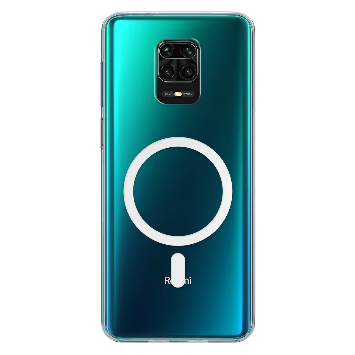 Anti-Yellow Magsafe Clear Case - Redmi Note 9 Pro Max