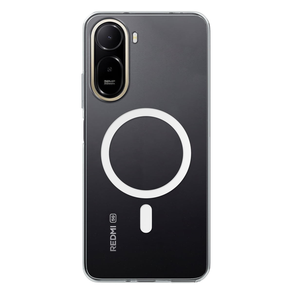 Anti-Yellow Magsafe Clear Case - Redmi A7 Pro 5G