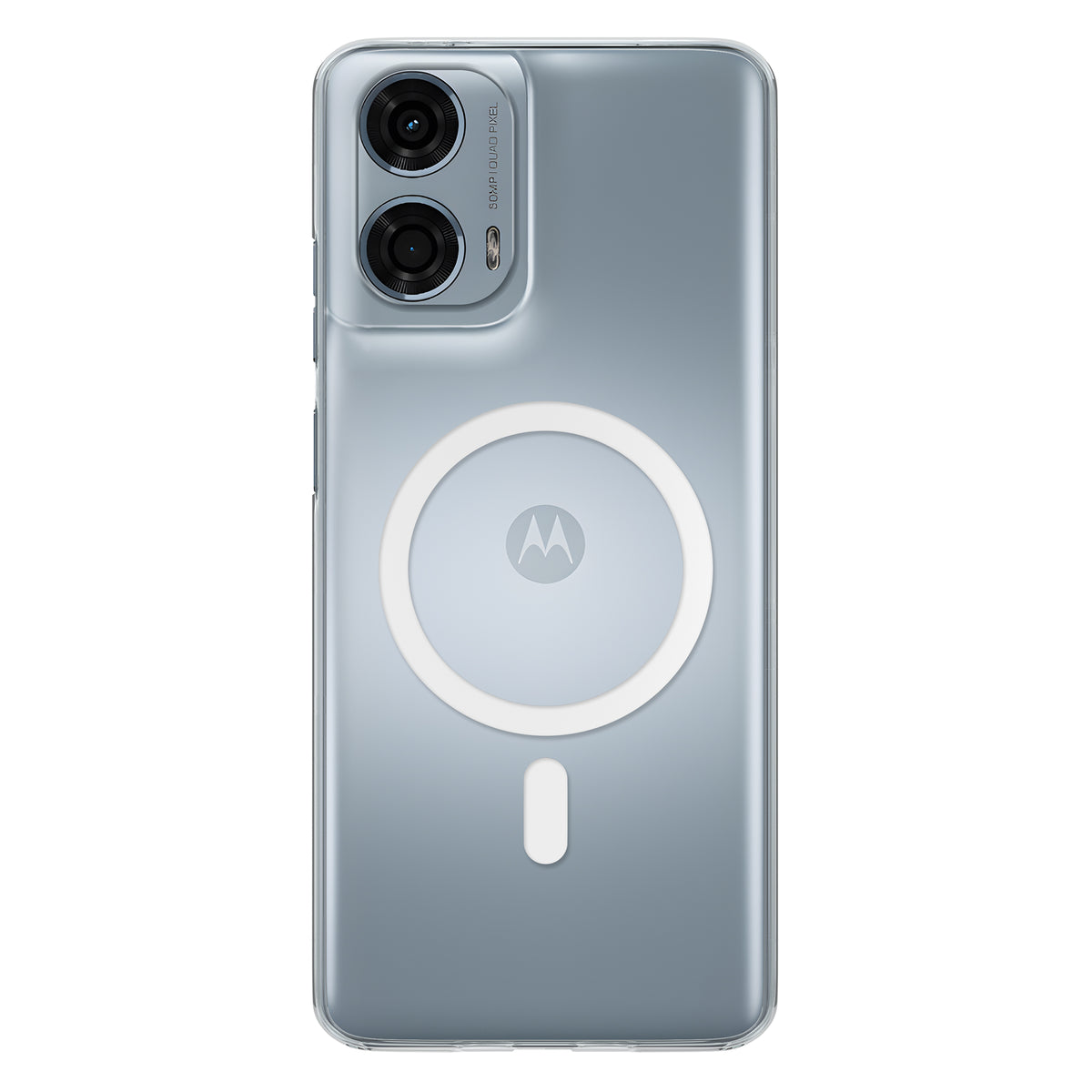 Anti-Yellow Magsafe Clear Case - Moto G24 Power