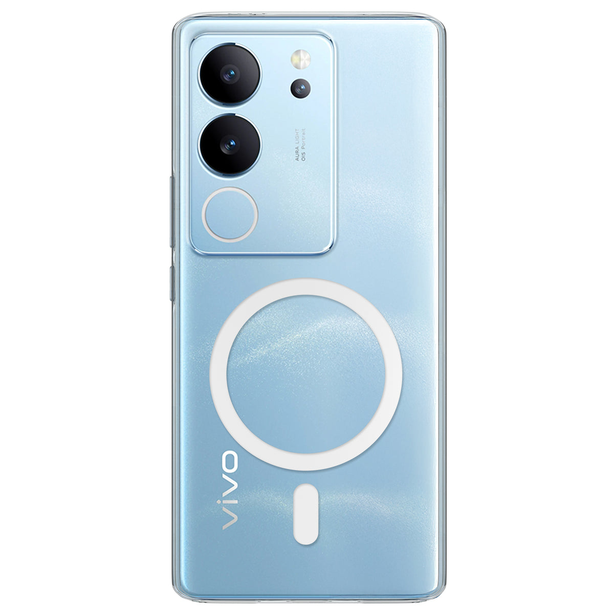 Anti-Yellow Magsafe Clear Case - Vivo V29 Pro