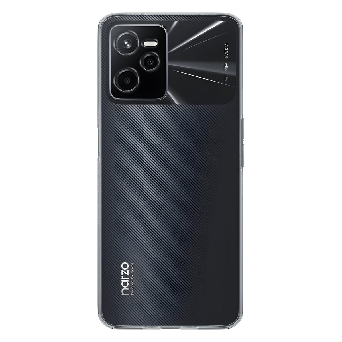 Anti-Yellow Clear Case - Realme Narzo 50A Prime