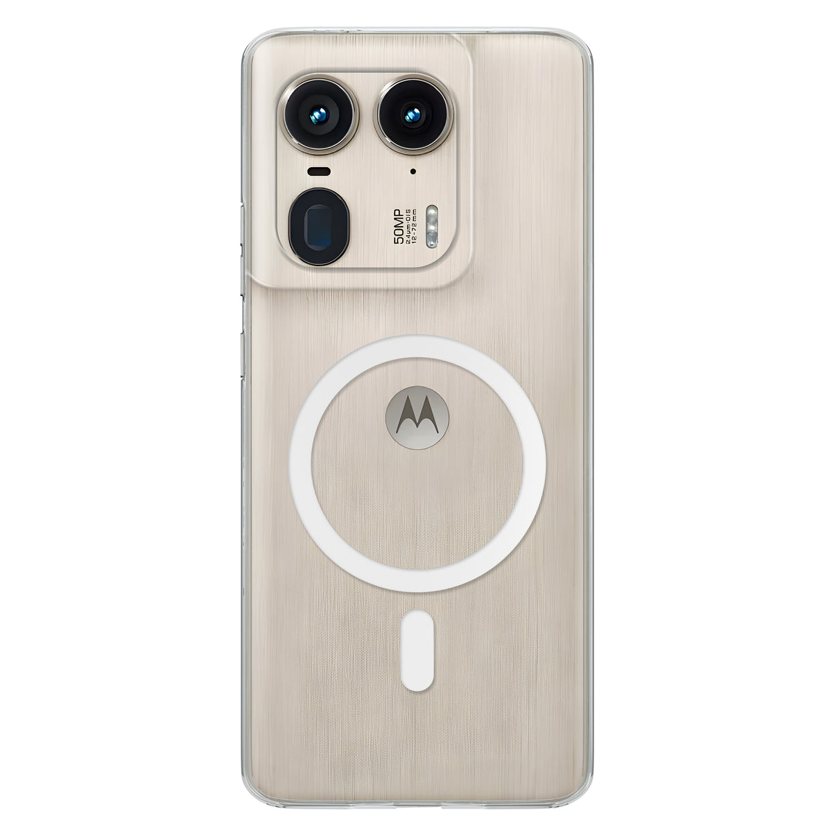 Anti-Yellow Magsafe Clear Case - Motorola Edge 50 Ultra