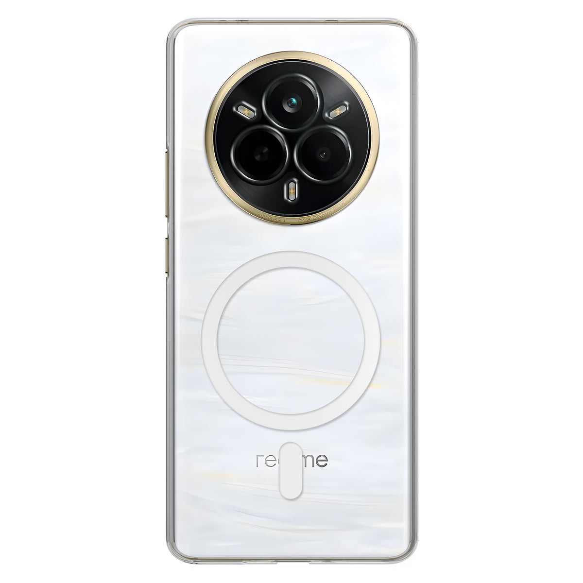 Anti-Yellow Magsafe Clear Case - Realme 14 Pro 5G