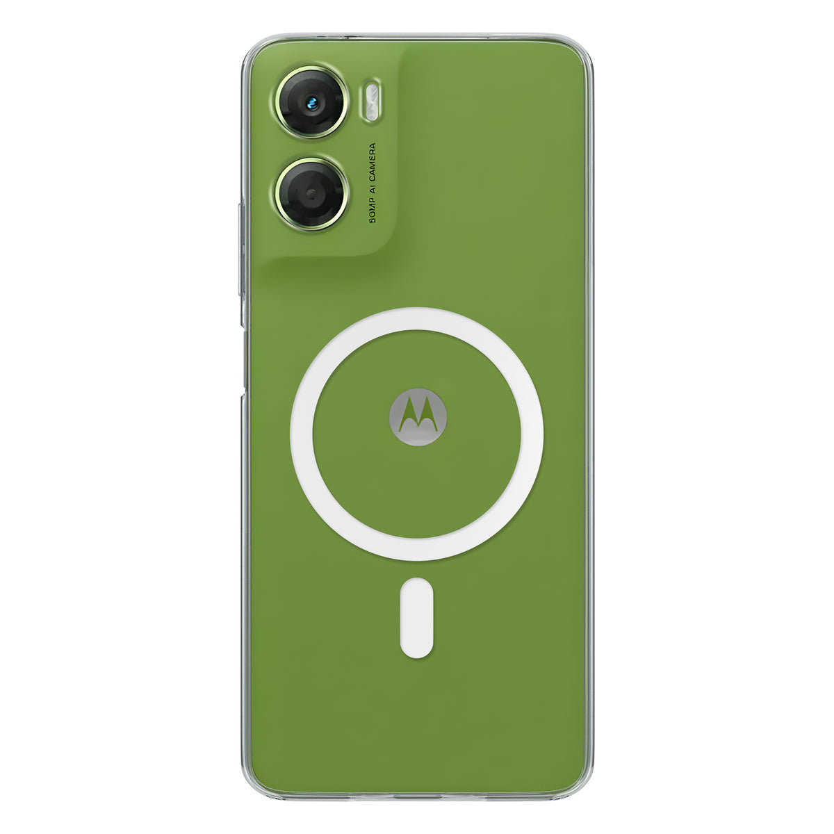 Anti-Yellow Magsafe Clear Case - Moto G06 Power