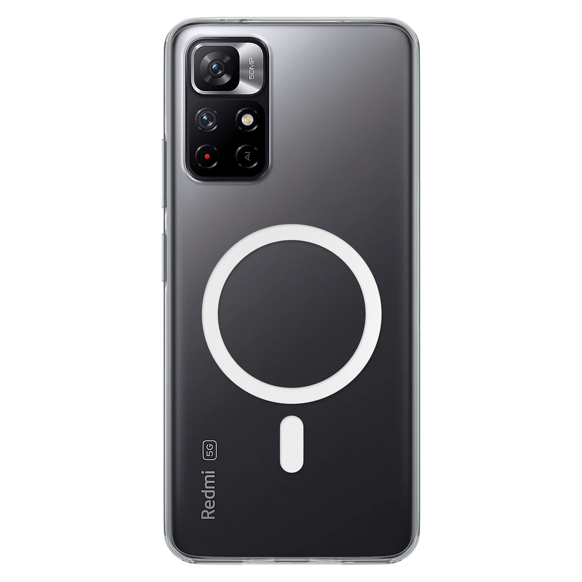Anti-Yellow Magsafe Clear Case - Redmi Note 11T 5G