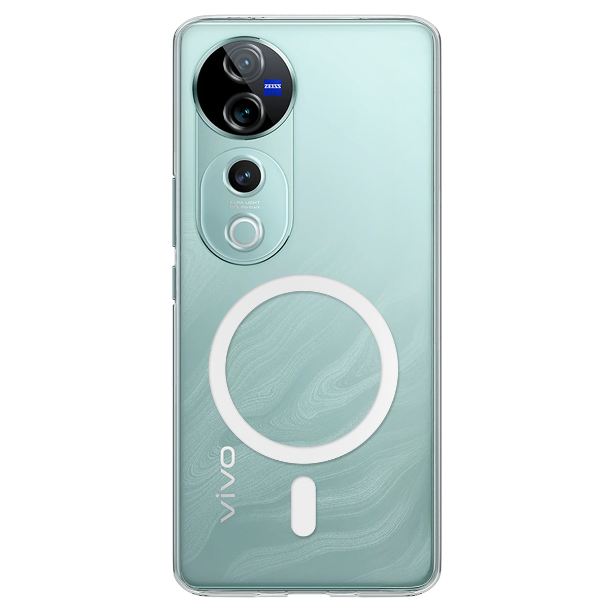 Anti-Yellow Magsafe Clear Case - Vivo V40 Pro