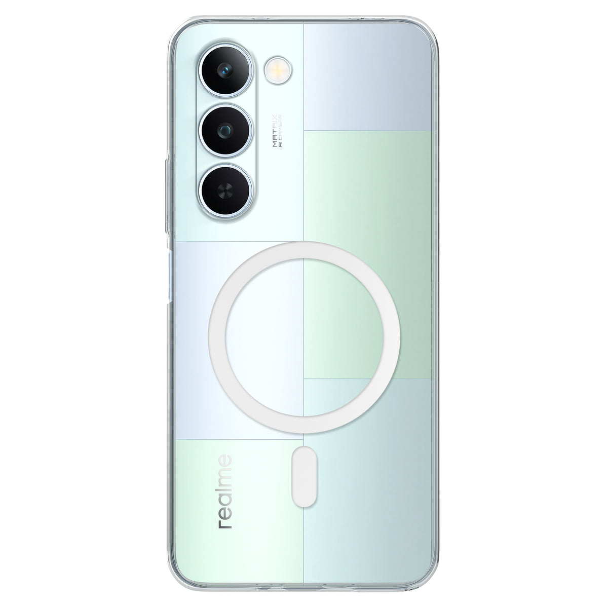 Anti-Yellow Magsafe Clear Case - Realme P4 Lite 5G