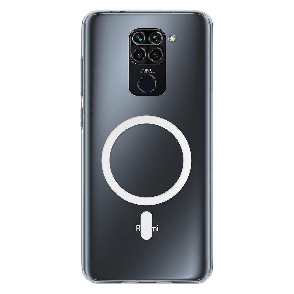 Anti-Yellow Magsafe Clear Case - Redmi Note 9