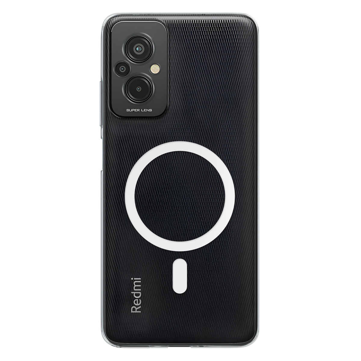 Anti-Yellow Magsafe Clear Case - Redmi 11 Prime 4G