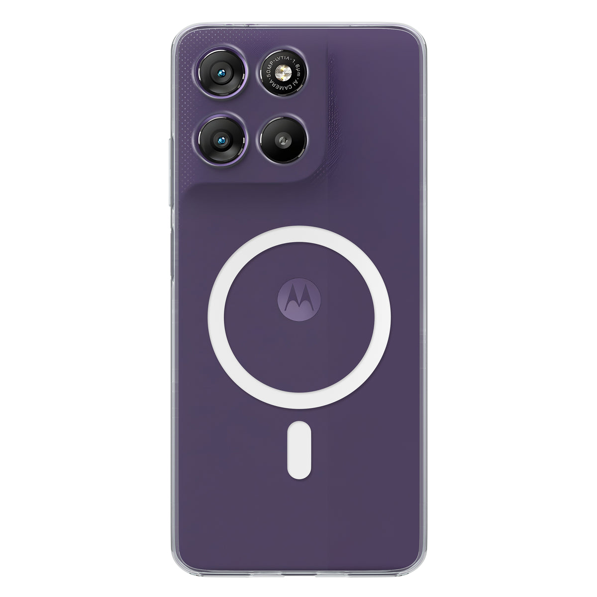 Anti-Yellow Magsafe Clear Case - Moto G67 Power 5G