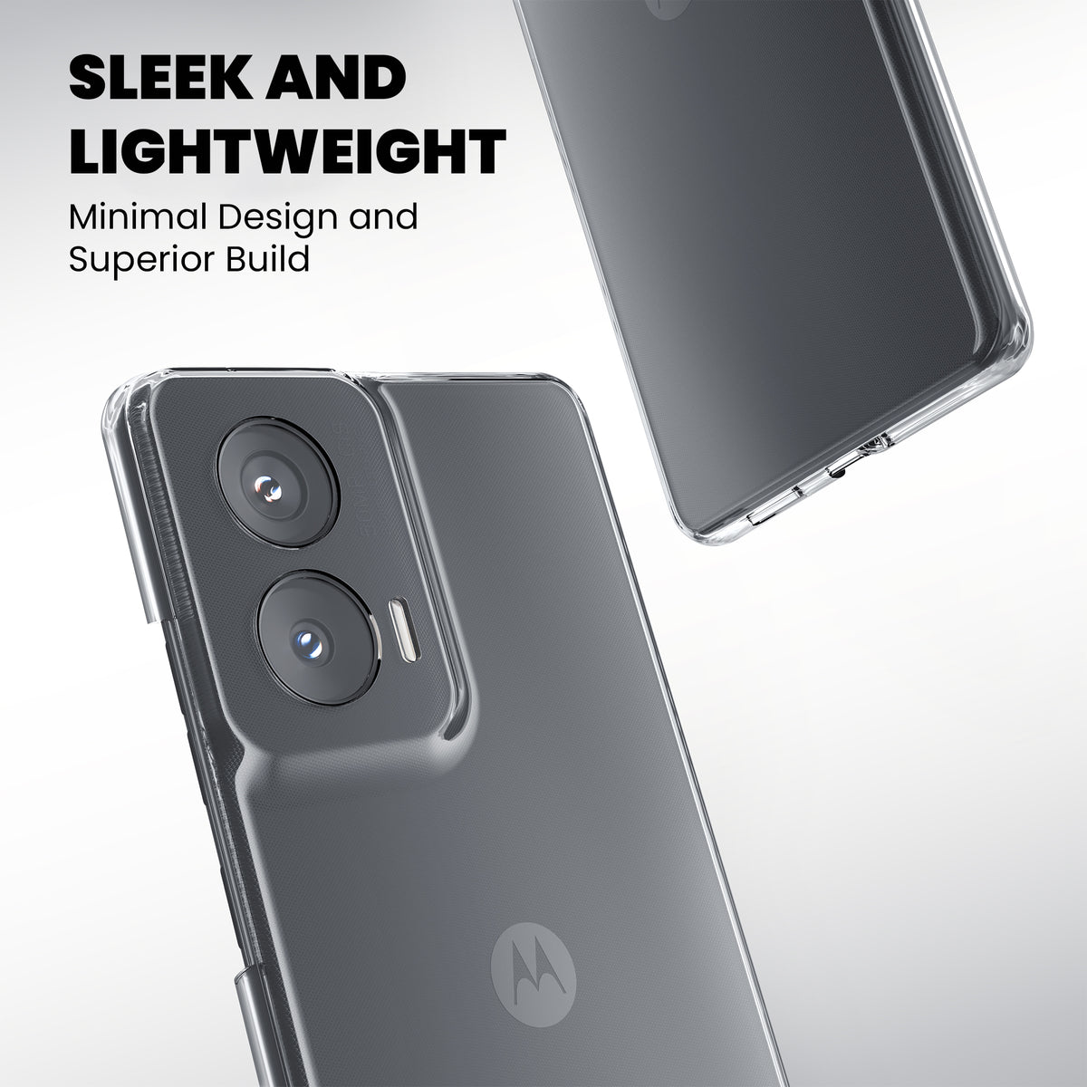 Anti-Yellow Clear Case - Motorola Edge 40 Neo