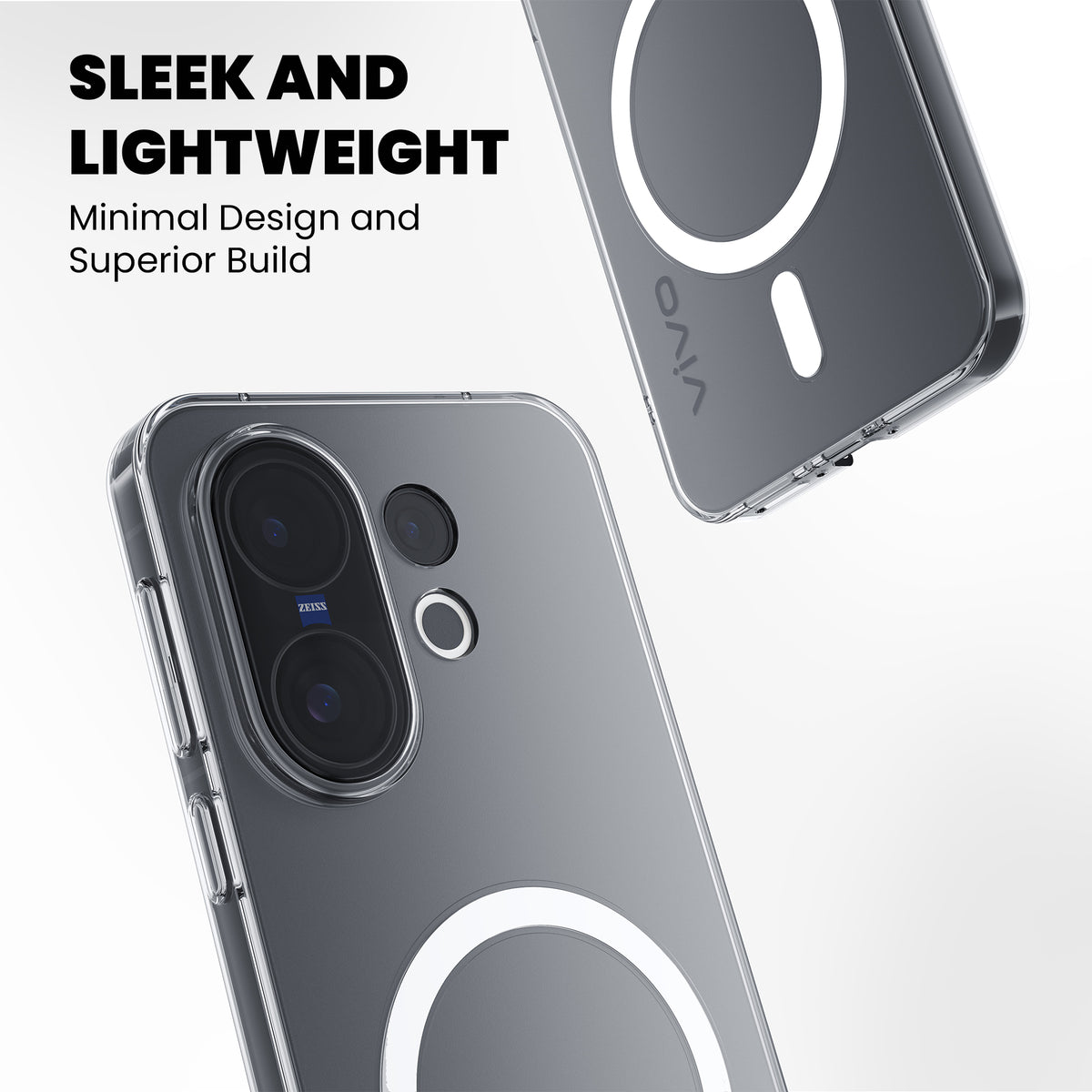 Anti-Yellow Magsafe Clear Case - Vivo Y18e