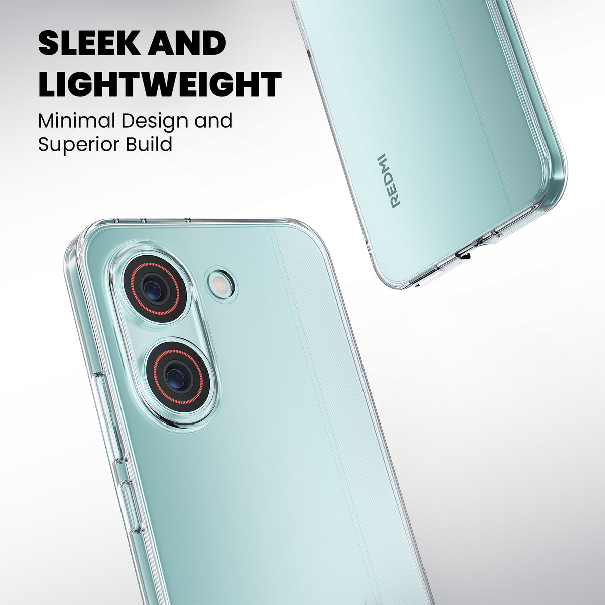 Anti-Yellow Clear Case - Redmi Turbo 5