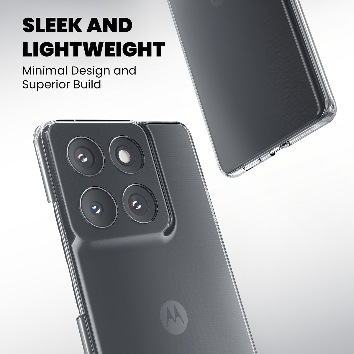 Anti-Yellow Clear Case - Motorola Edge 70 Fusion