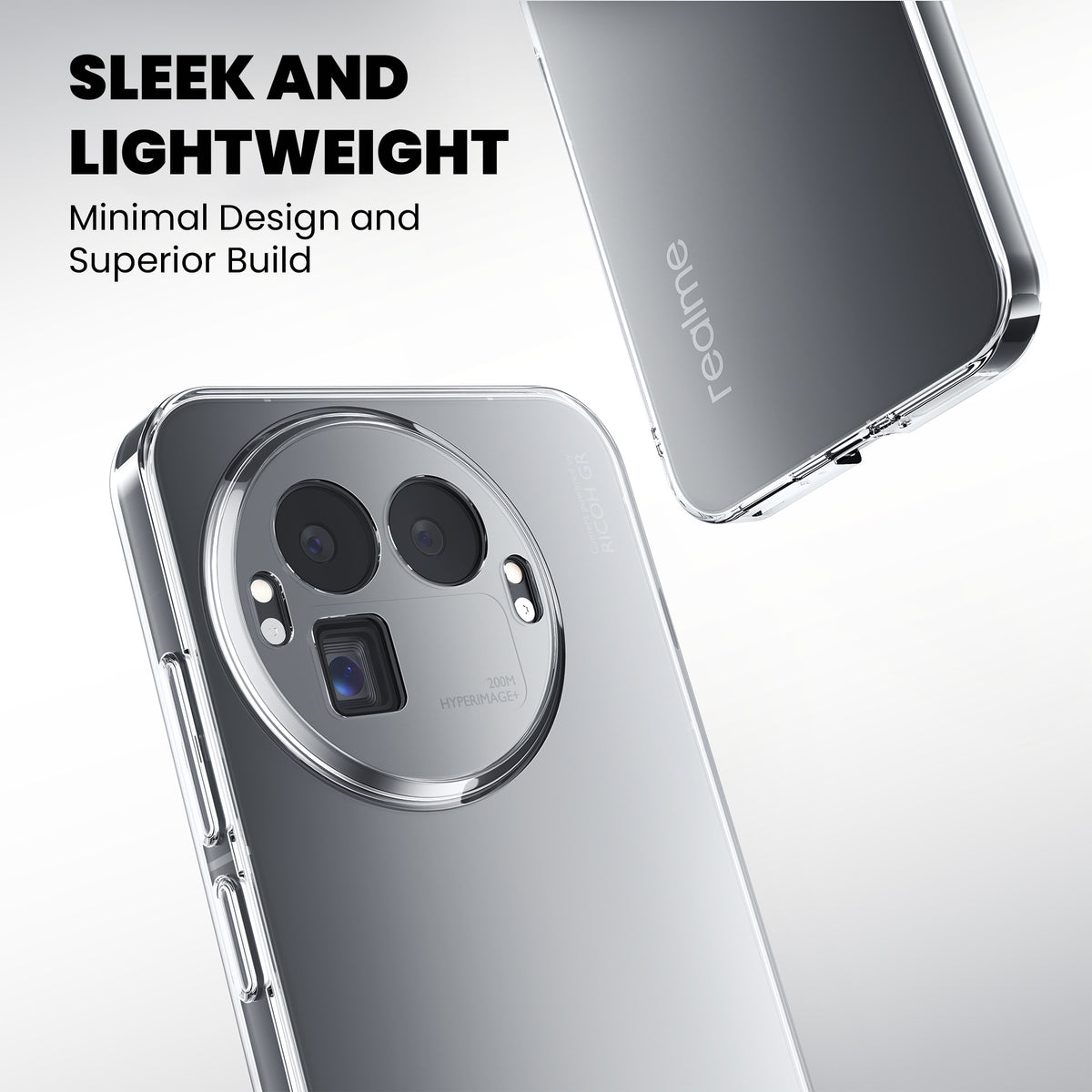 Anti-Yellow Clear Case - Realme 13 plus 5G