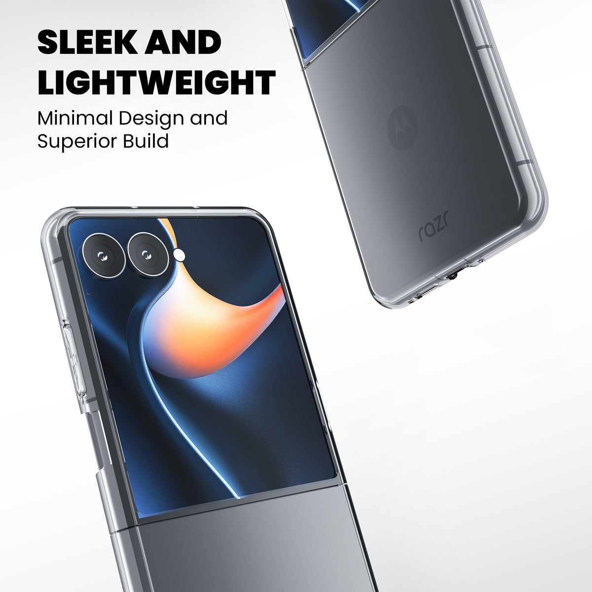 Anti-Yellow Clear Case - Motorola Razr 50