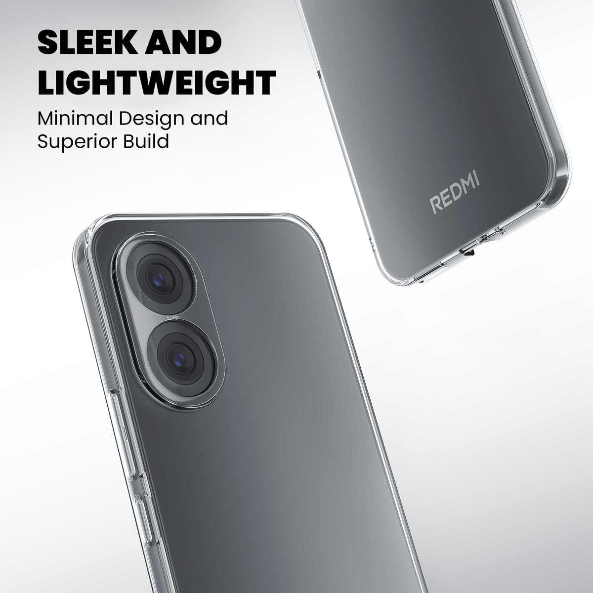 Anti-Yellow Clear Case - Redmi 9 Power