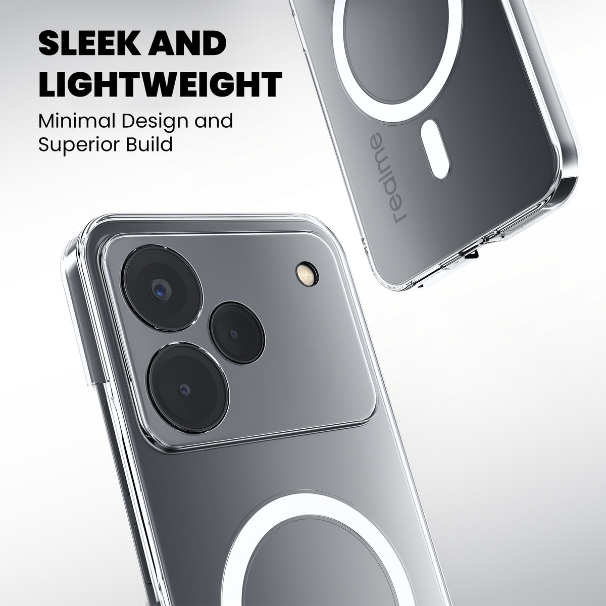 Anti-Yellow Magsafe Clear Case - Realme GT 6