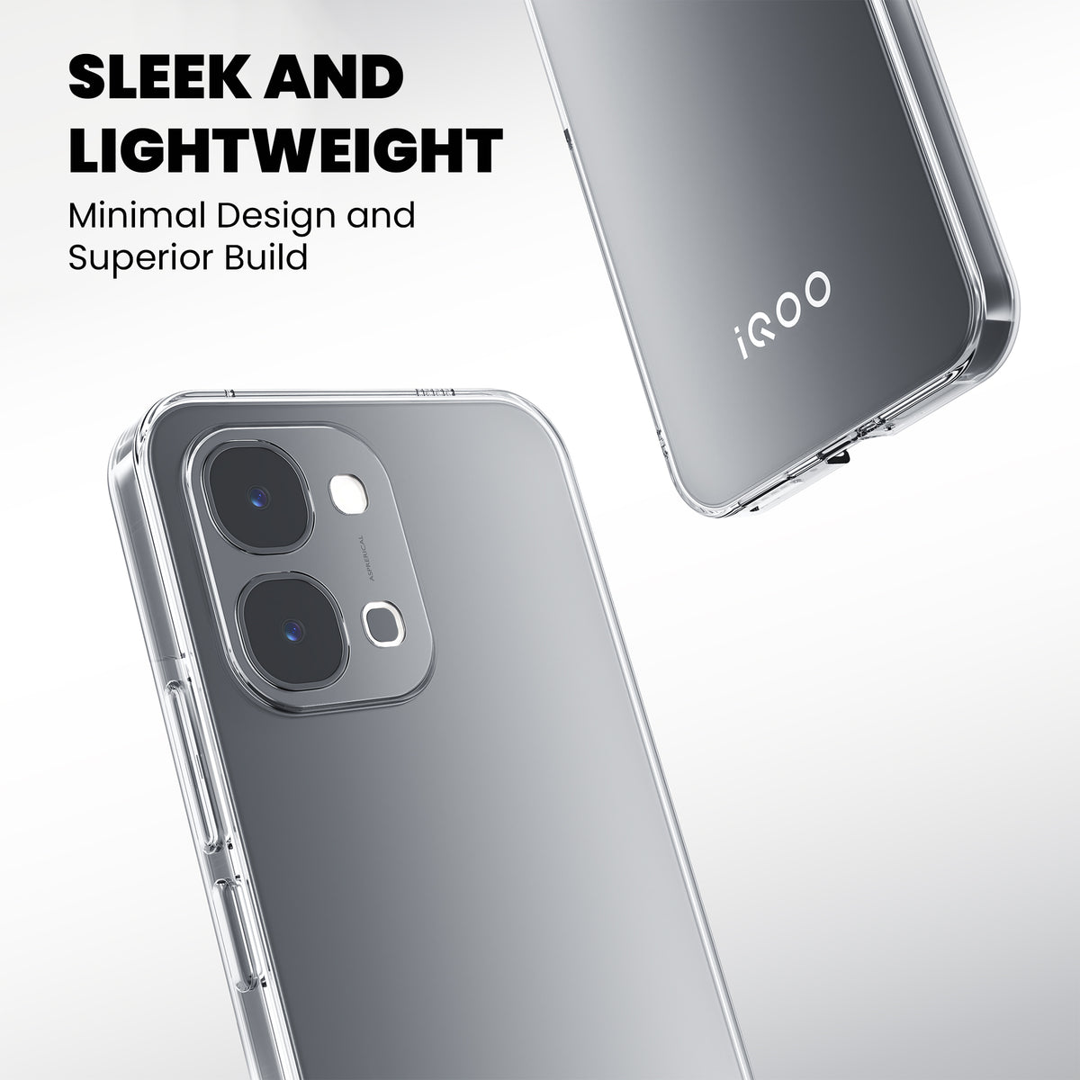 Anti-Yellow Clear Case - iQOO Z11x 5G