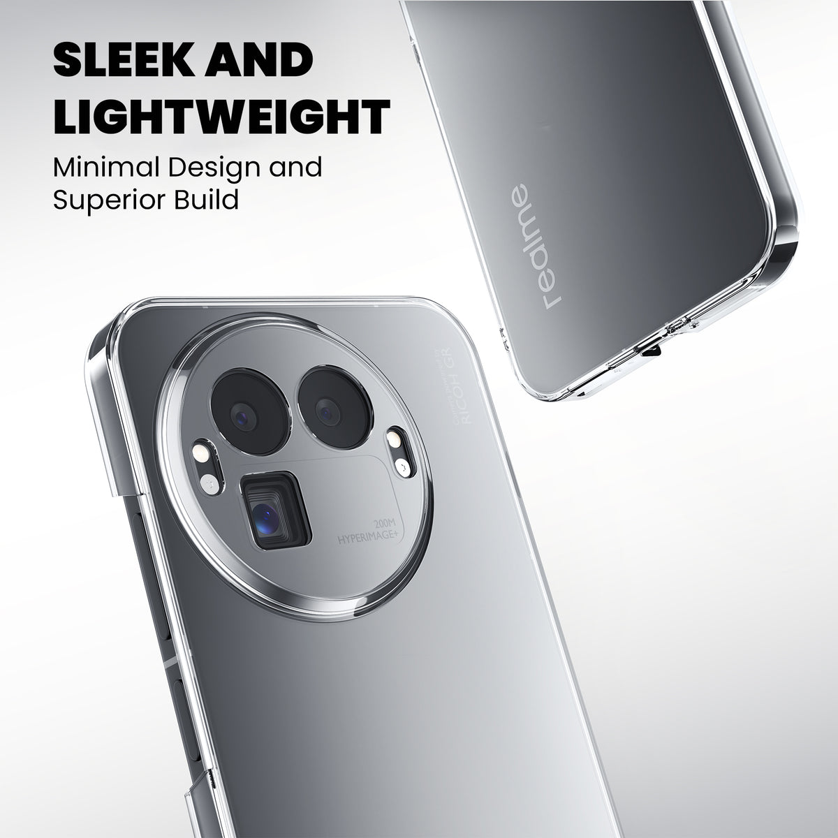 Anti-Yellow Clear Case - Realme Narzo 70 Turbo 5G
