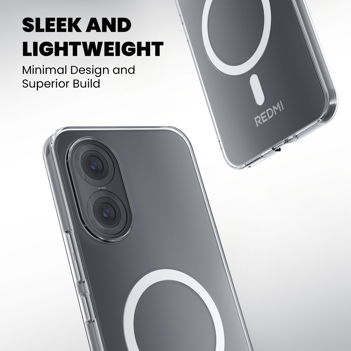 Anti-Yellow Magsafe Clear Case - Redmi A7