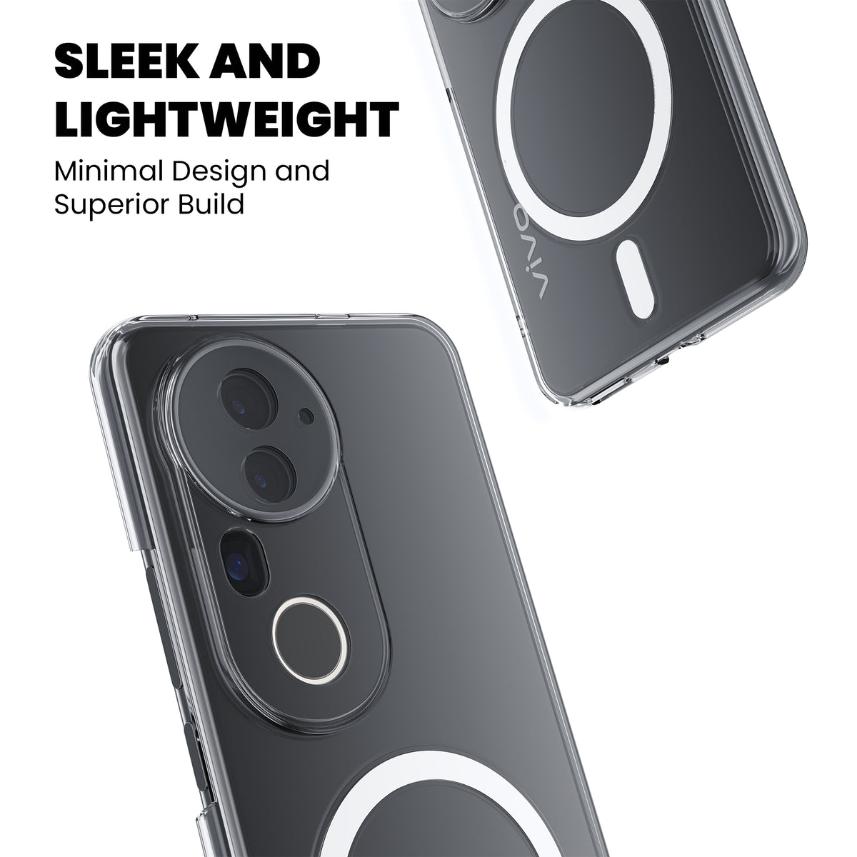 Anti-Yellow Magsafe Clear Case - Vivo V40