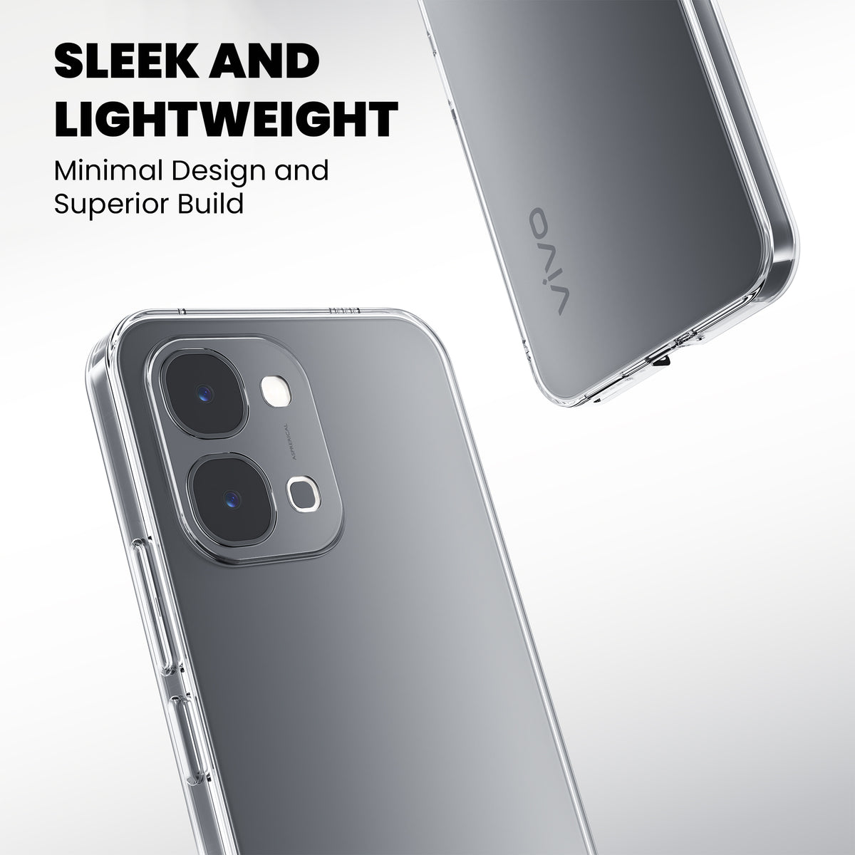 Anti-Yellow Clear Case - Vivo Y21 5G