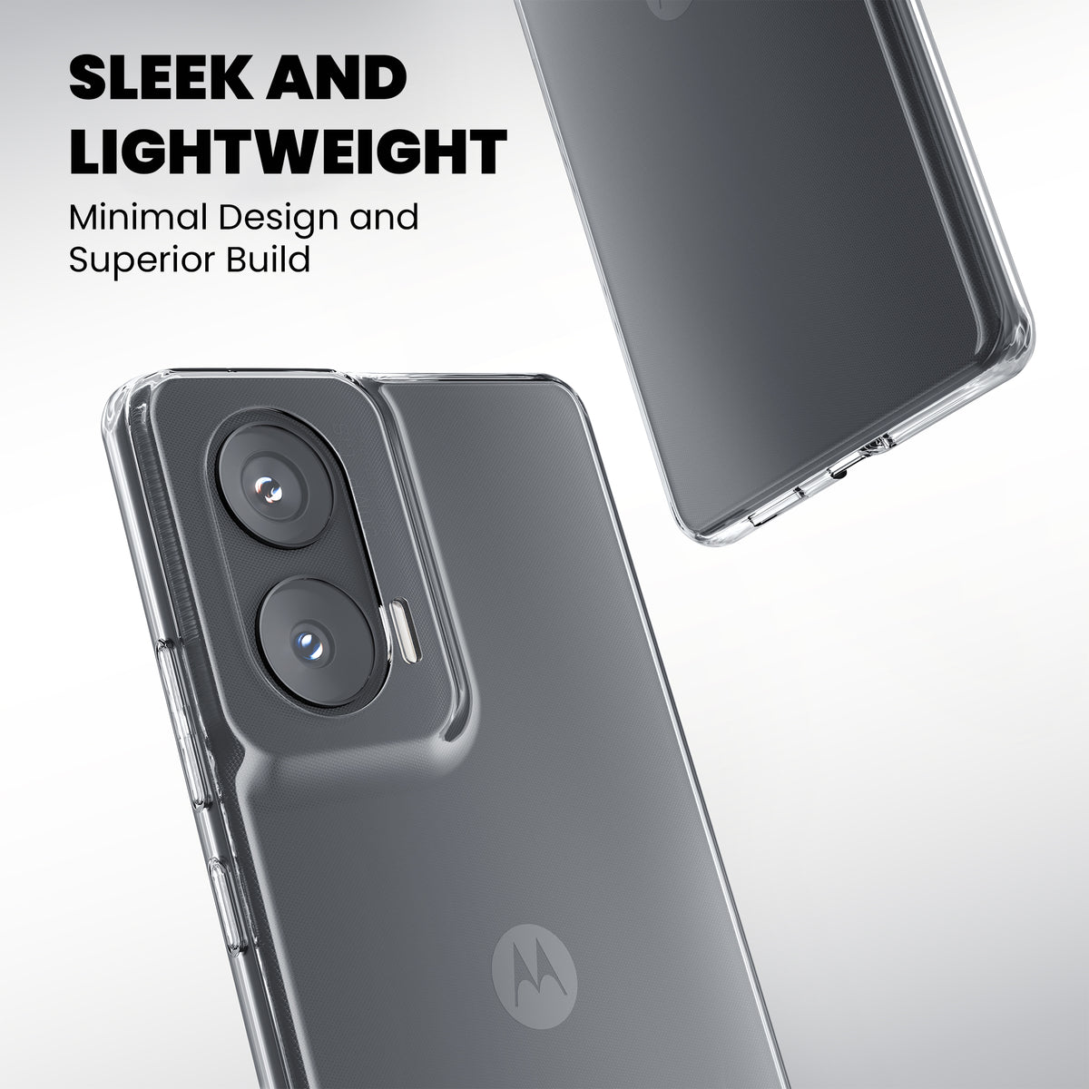 Anti-Yellow Clear Case - Moto G82 5G