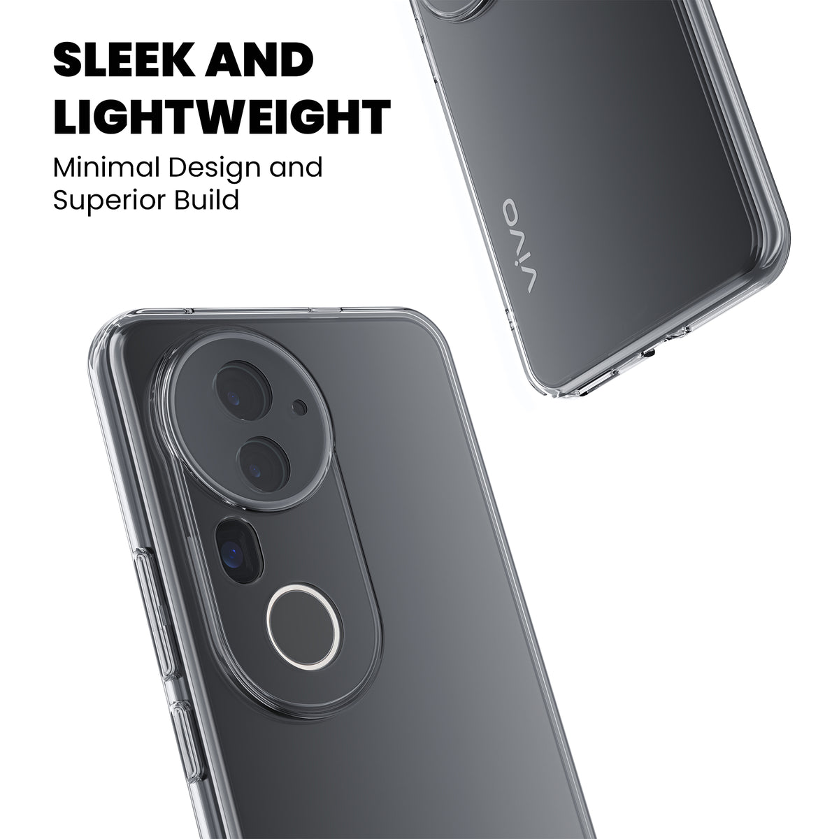 Anti-Yellow Clear Case - Vivo T4R