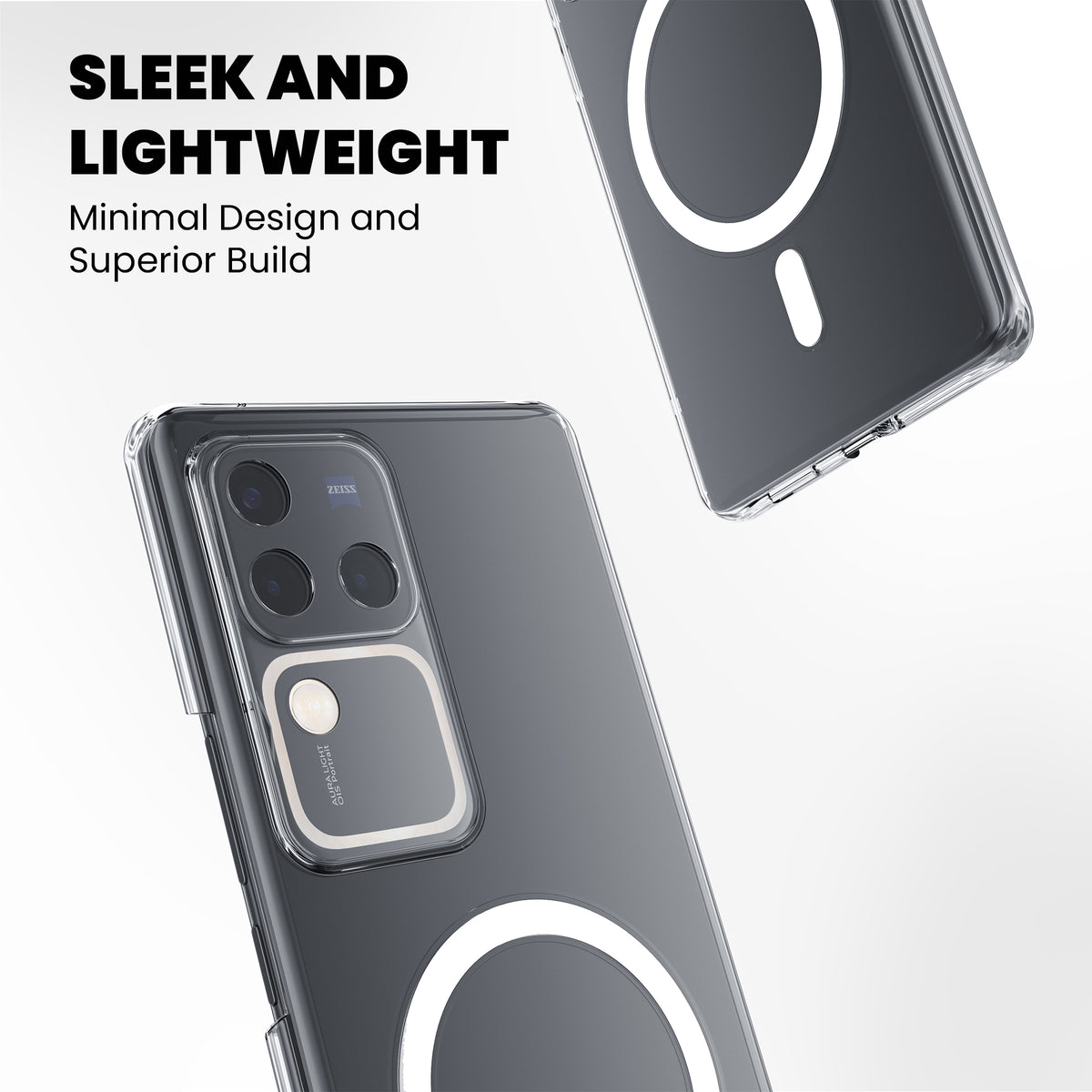Anti-Yellow Magsafe Clear Case - Vivo V30