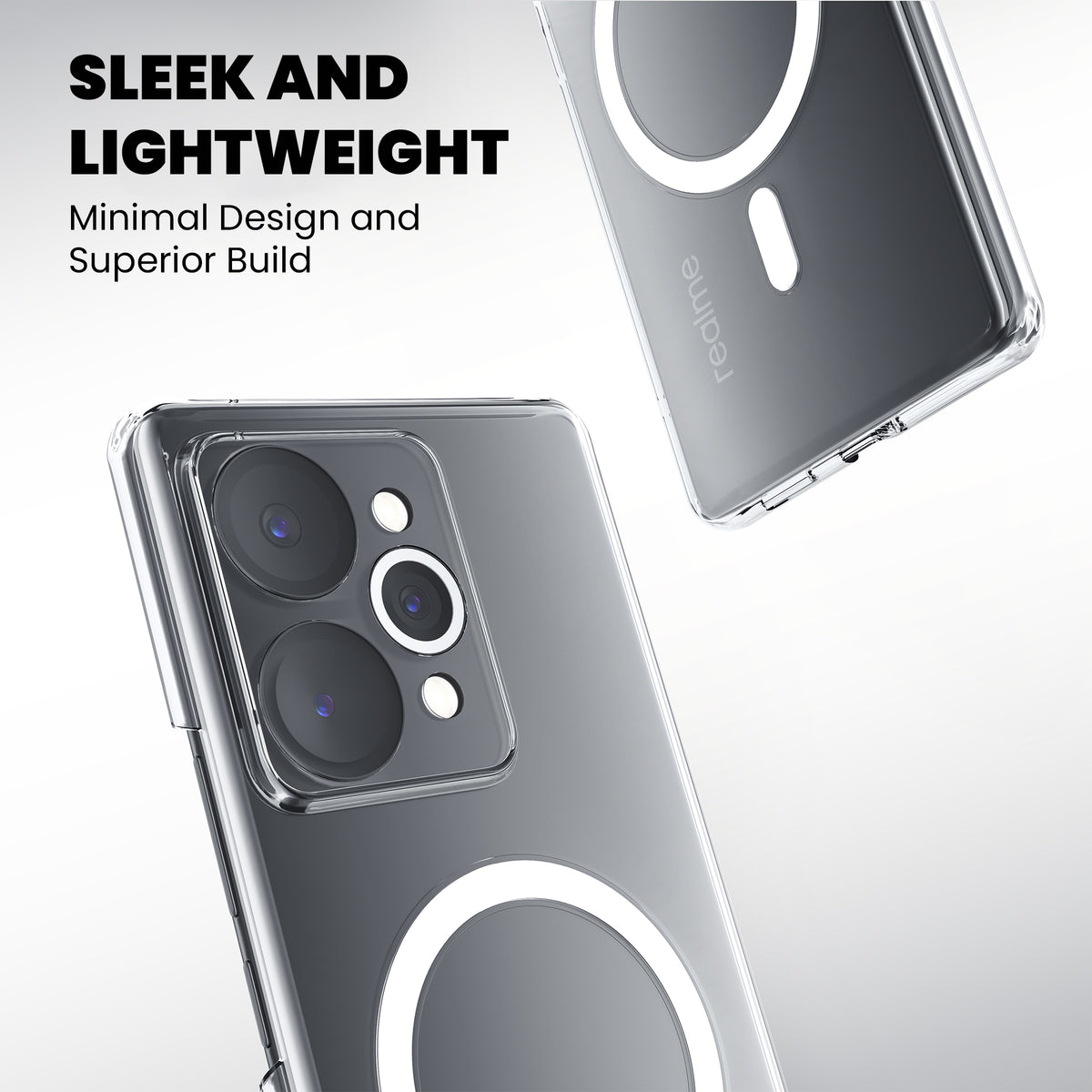 Anti-Yellow Magsafe Clear Case - Realme 15 Pro 5G