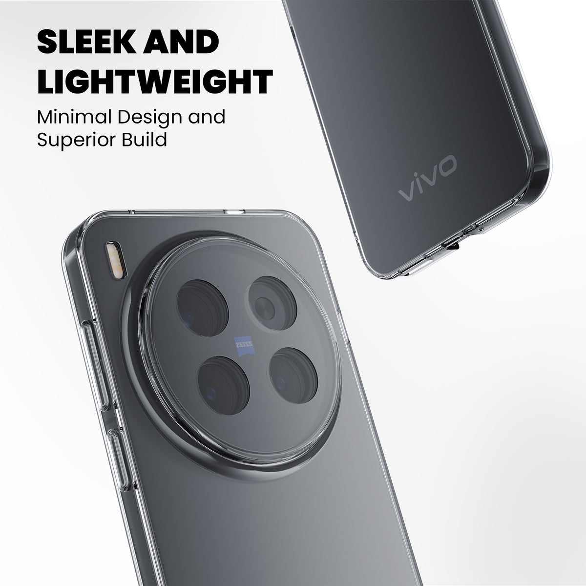 Anti-Yellow Clear Case - Vivo X200 Pro