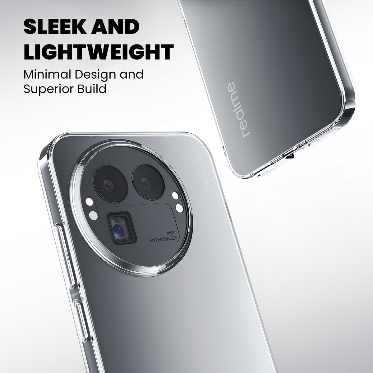 Anti-Yellow Clear Case - Realme 12 5G