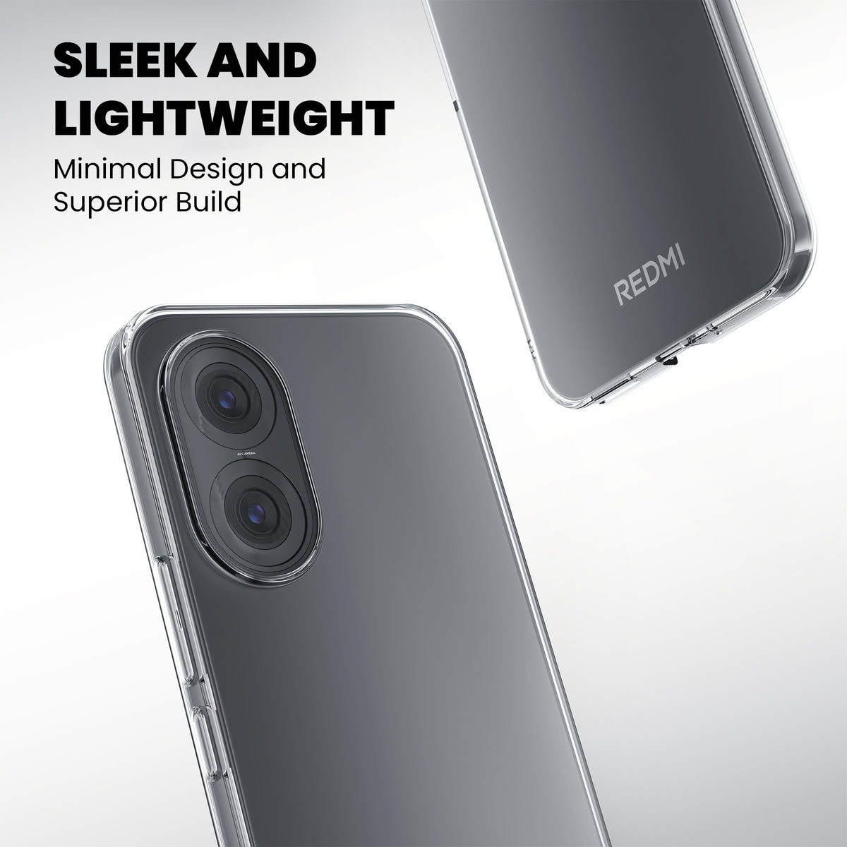 Anti-Yellow Clear Case - Redmi 9i Sport