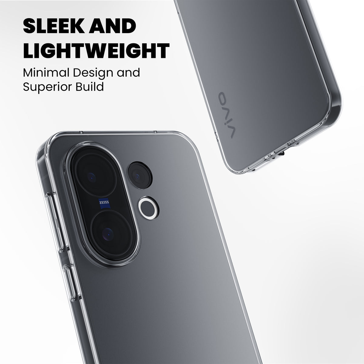 Anti-Yellow Clear Case - Vivo Y19s 5G