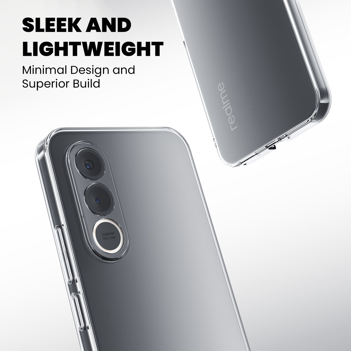 Anti-Yellow Clear Case - Vivo V70 FE