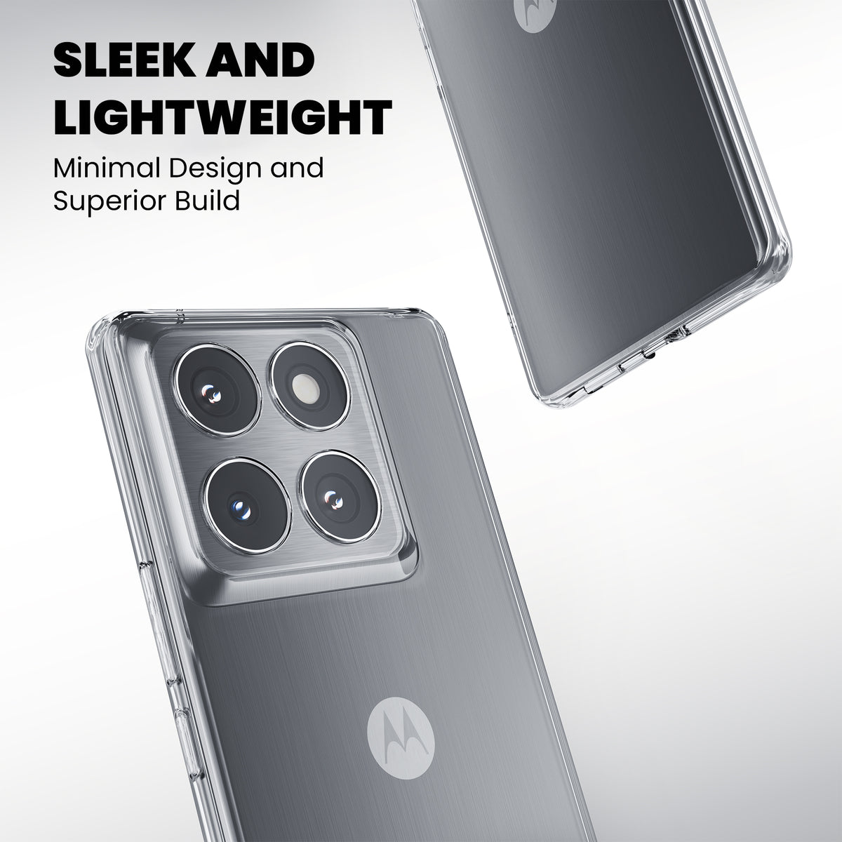 Anti-Yellow Clear Case - Motorola Edge 70 Pro Plus