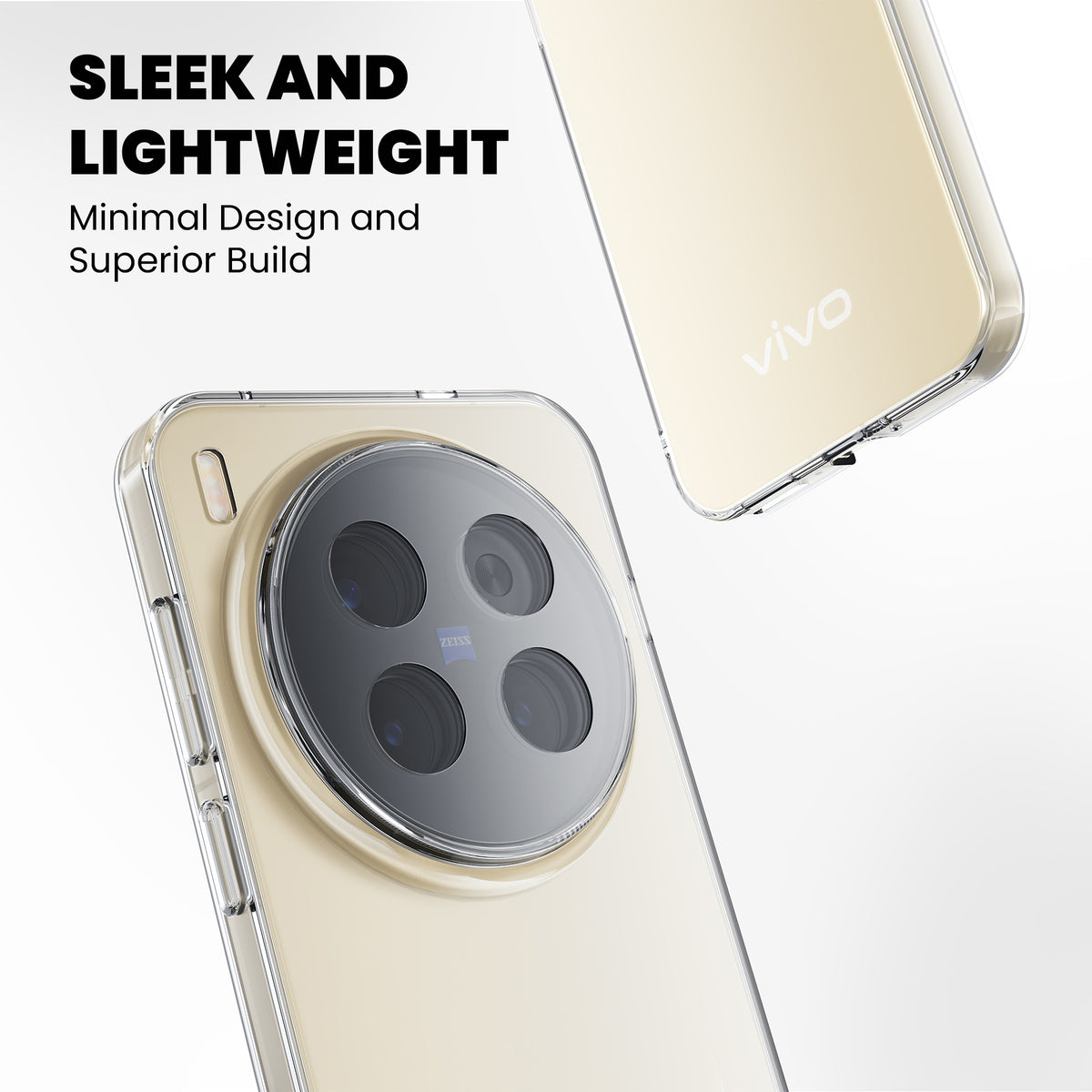 Anti-Yellow Clear Case - Vivo X300 Pro