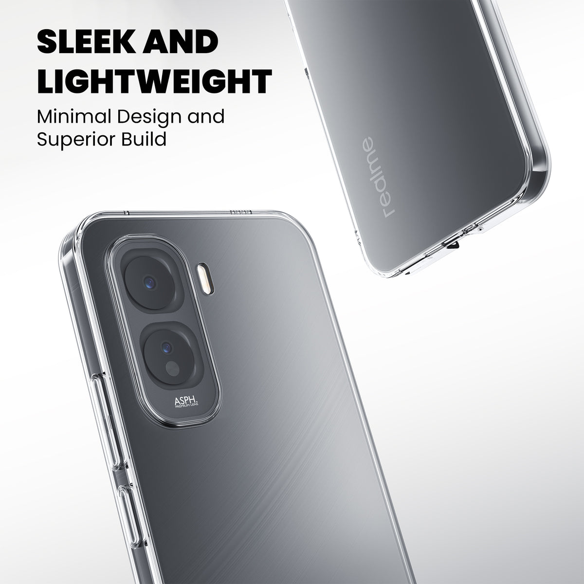 Anti-Yellow Clear Case - Vivo T5 Pro 5G