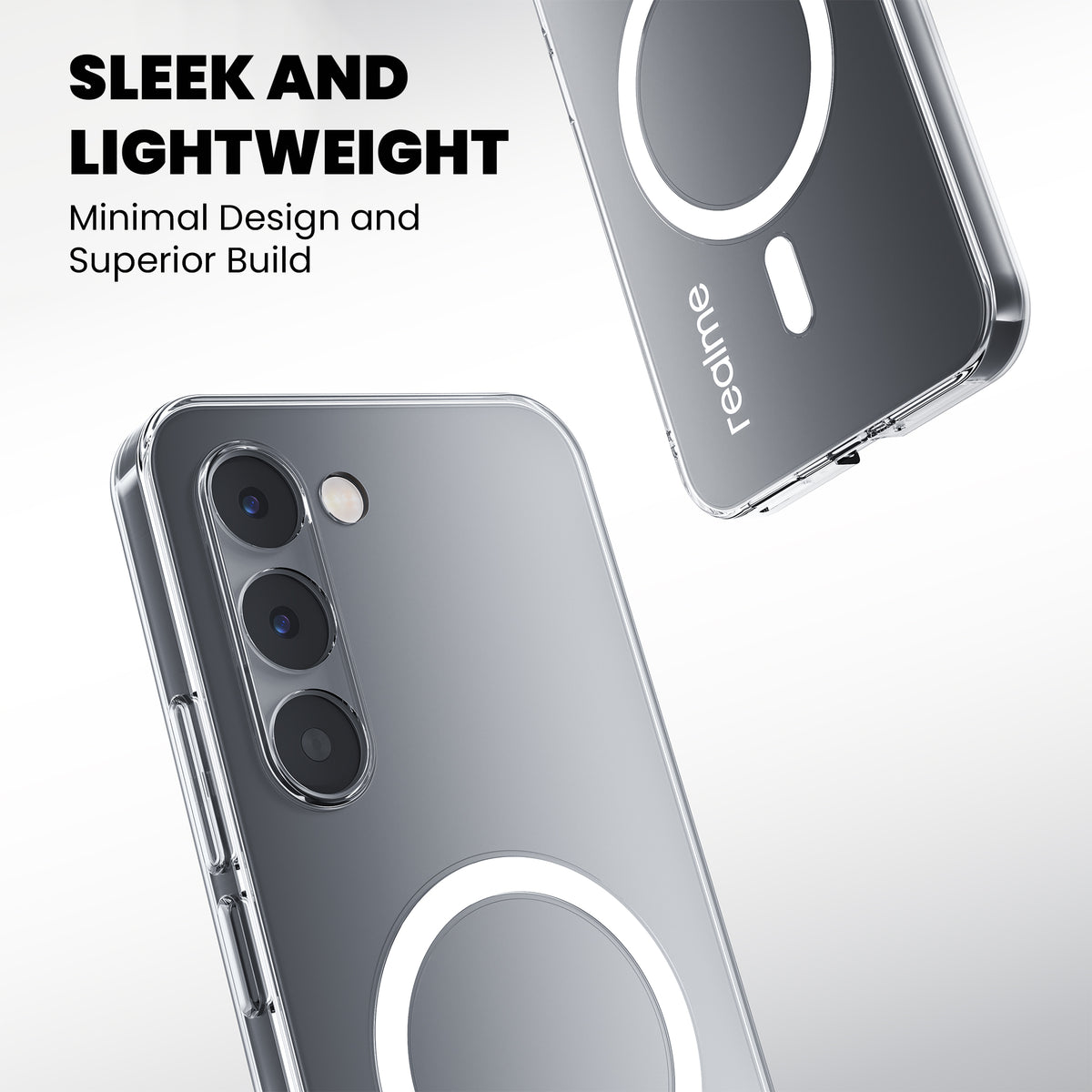 Anti-Yellow Magsafe Clear Case - Realme P4 Lite 5G