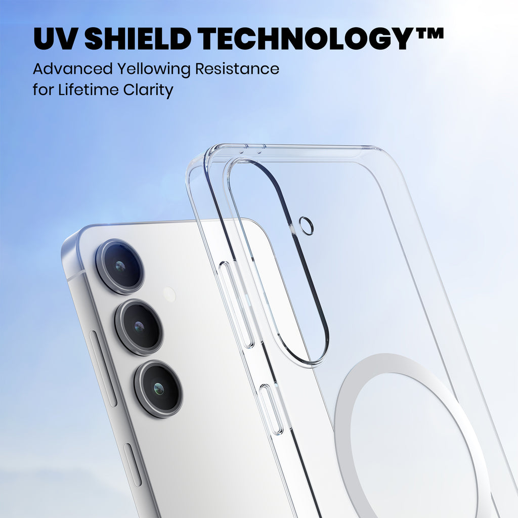 Anti-Yellow Magsafe Clear Case Samsung A Series
