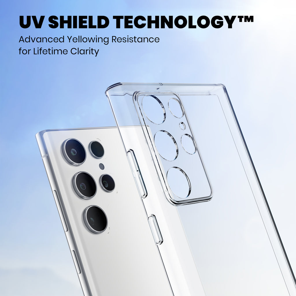 Anti-Yellow Clear Case Samsung S Series