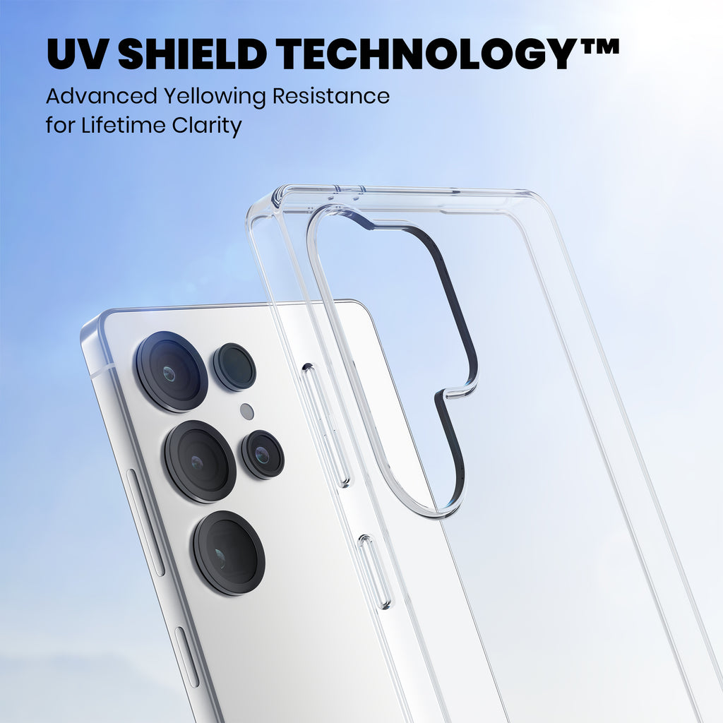 Anti-Yellow Clear Case Samsung S Series