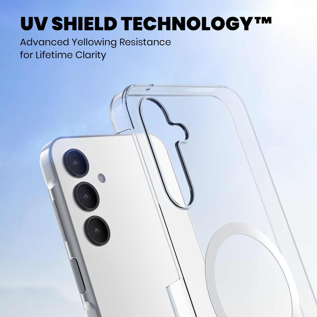 Anti-Yellow Magsafe Clear Case Samsung A Series