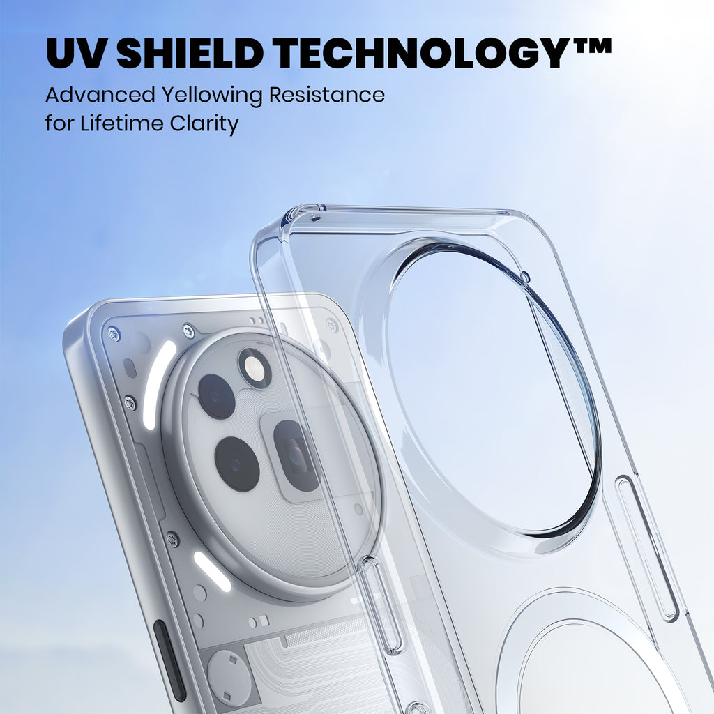 Anti-Yellow Magsafe Clear Case Nothing