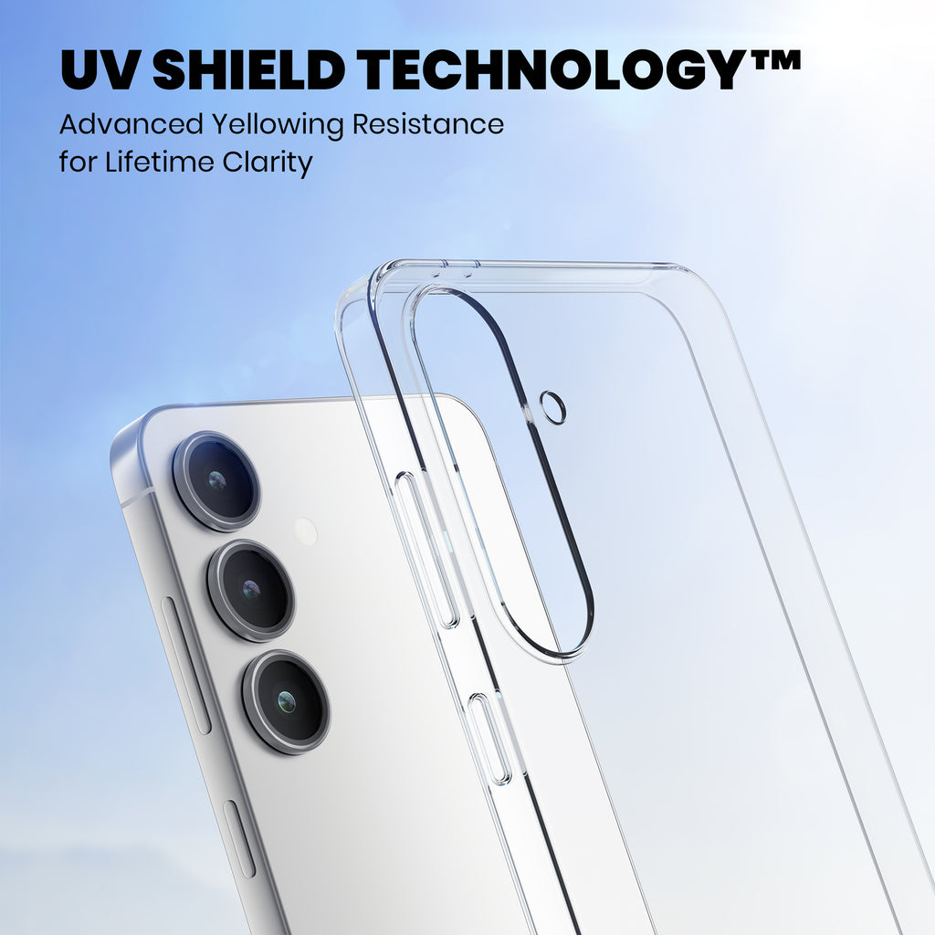 Anti-Yellow Clear Case Samsung S Series