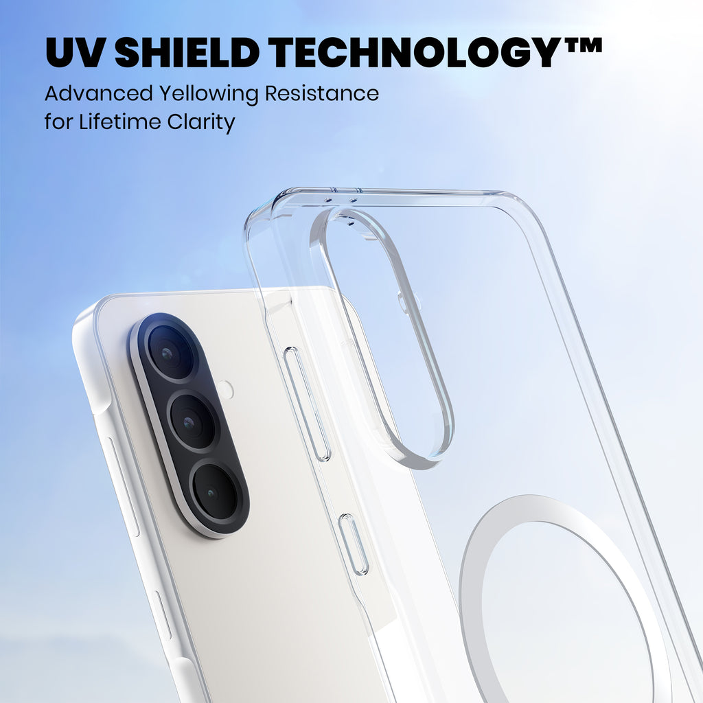 Anti-Yellow Magsafe Clear Case Samsung A Series